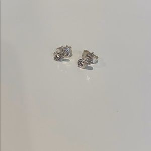 Pandora Sparkling Infinity Stud Earrings
